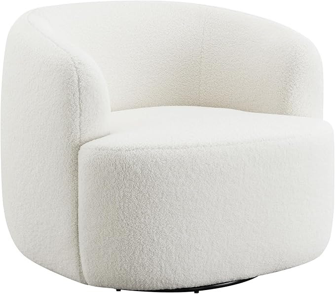 Coaster Home Furnishings Hudson Upholstered Swivel Chair Natural | Amazon (US)