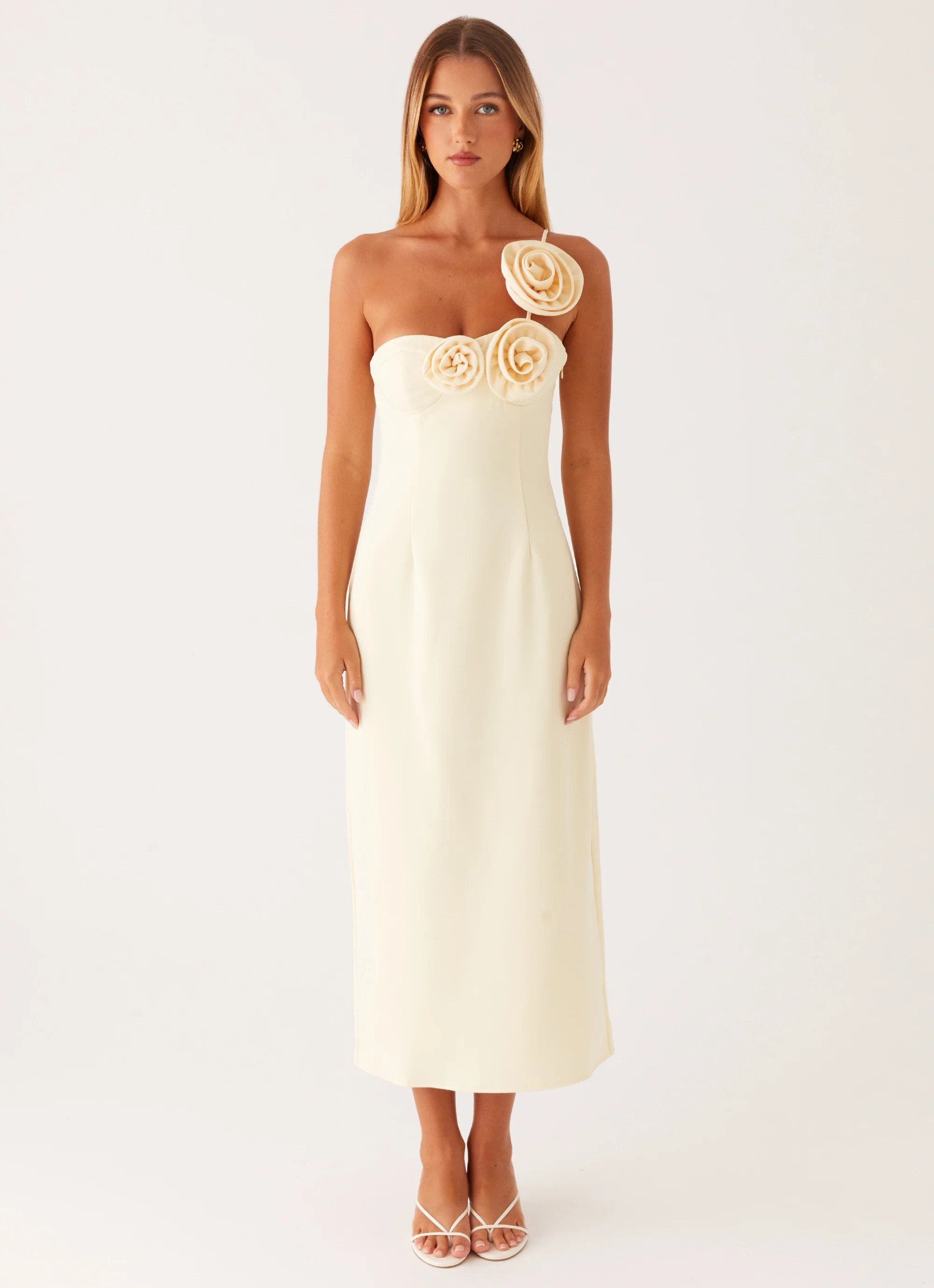 Sweetpea Midi Dress - Yellow | Peppermayo (Global)