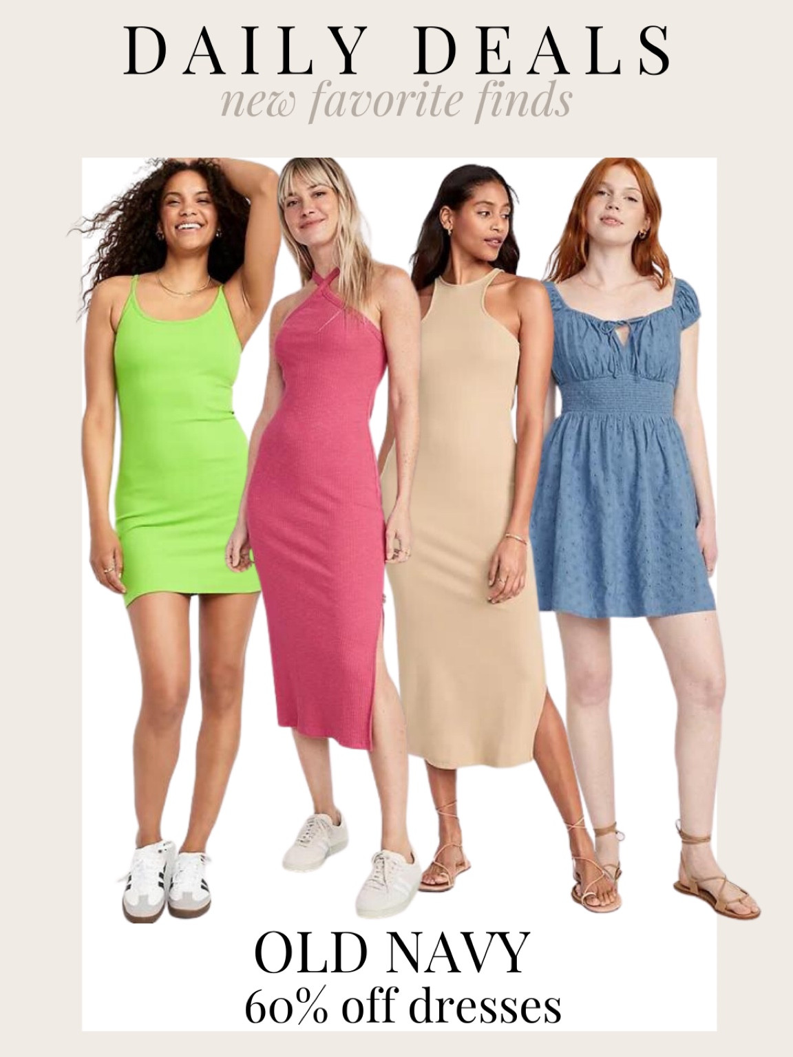 Daily Deals: Old Navy 60% off dresses 


Queen Carlene, deal alert, Summer Fashion 

#LTKSeasonal #LTKsalealert #LTKunder50