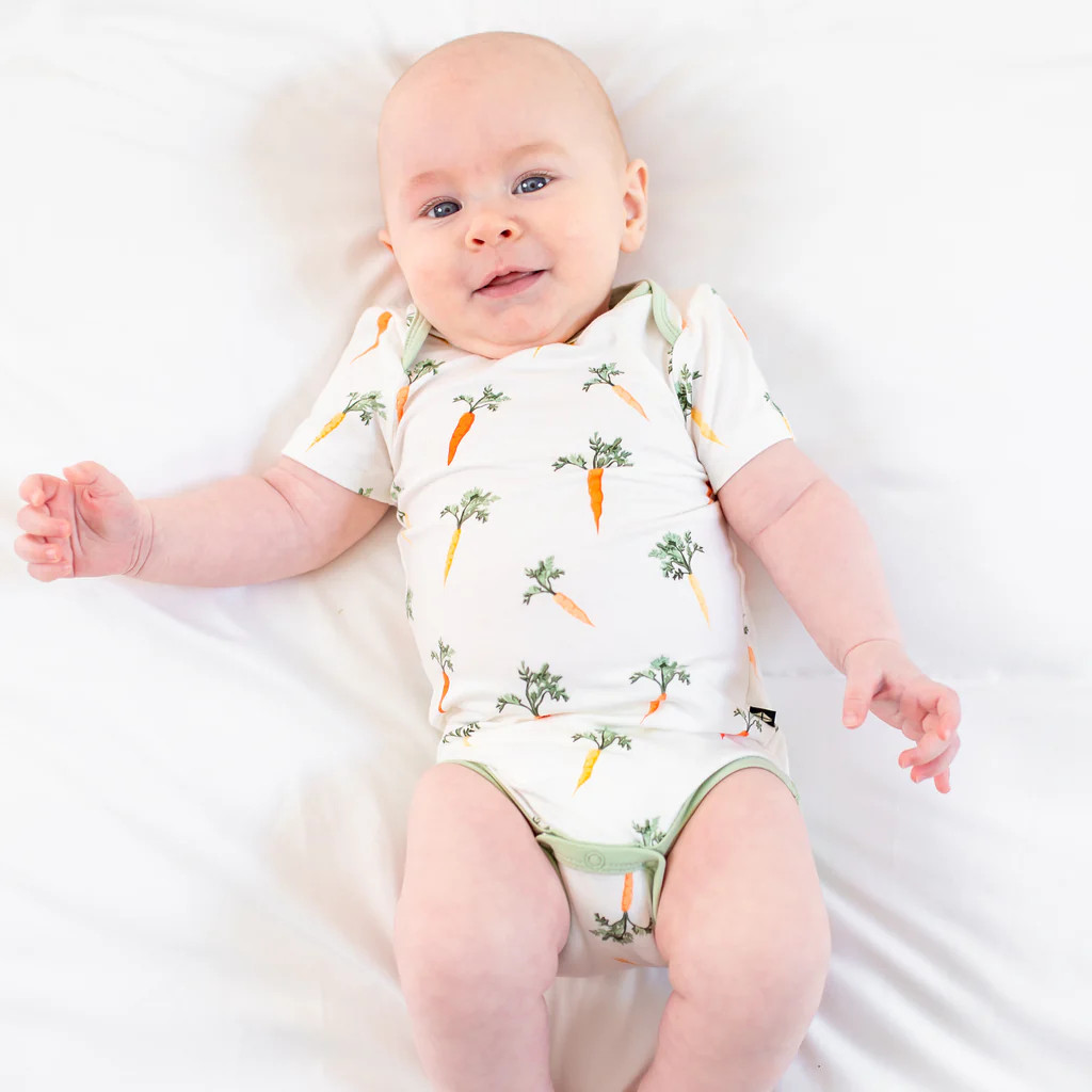 Bodysuit in Carrot | Kyte Baby