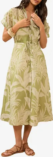 Lipsy Palm Print Short Dress | Nordstrom | Nordstrom