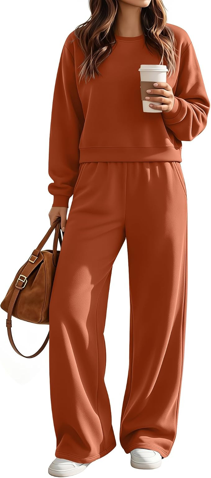 Ficerd Women's Sweatsuits 2 Piece Set | Amazon (US)