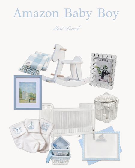 Amazon Baby Boy! Nursery, rocking chair, elephant, socks 