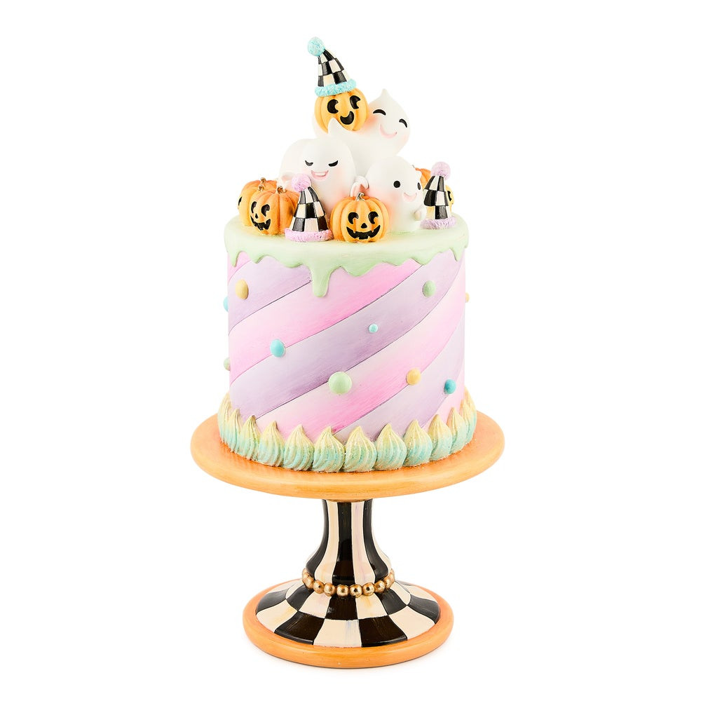Trick or Treat Cake on Pedestal | MacKenzie-Childs