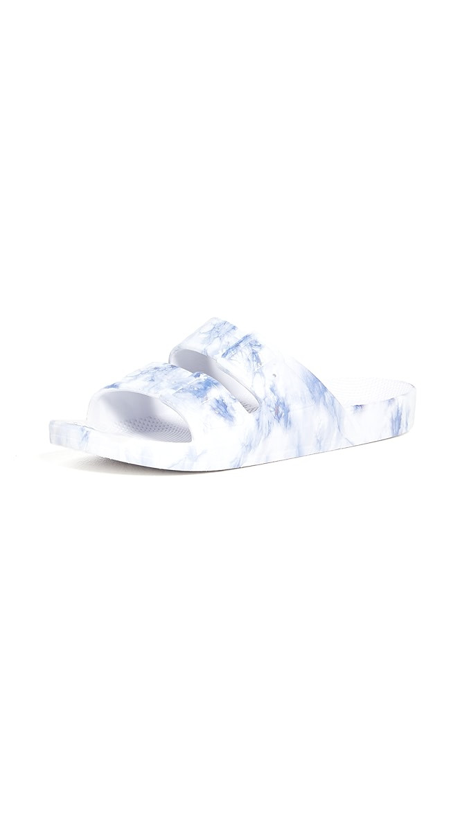 x Jonathan Simkhai Moses Two Band Slides | Shopbop