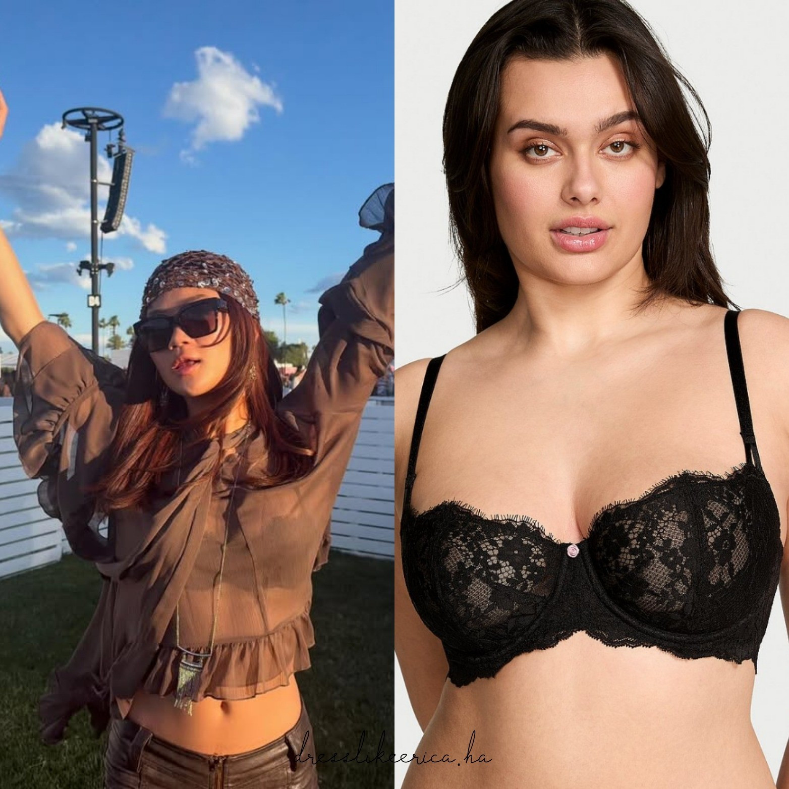 Erica Ha for COACHELLA Day 1. Bra linked below ↓

#LTKFestival #LTKgrwm #LTKootd