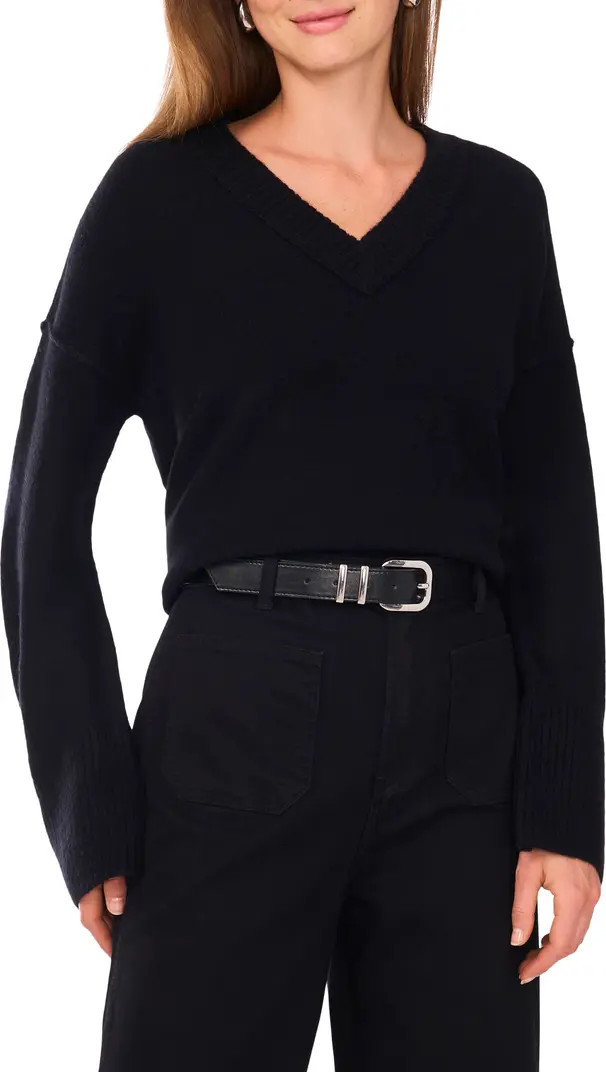 Vince Camuto High-Low V-Neck Sweater | Nordstrom | Nordstrom