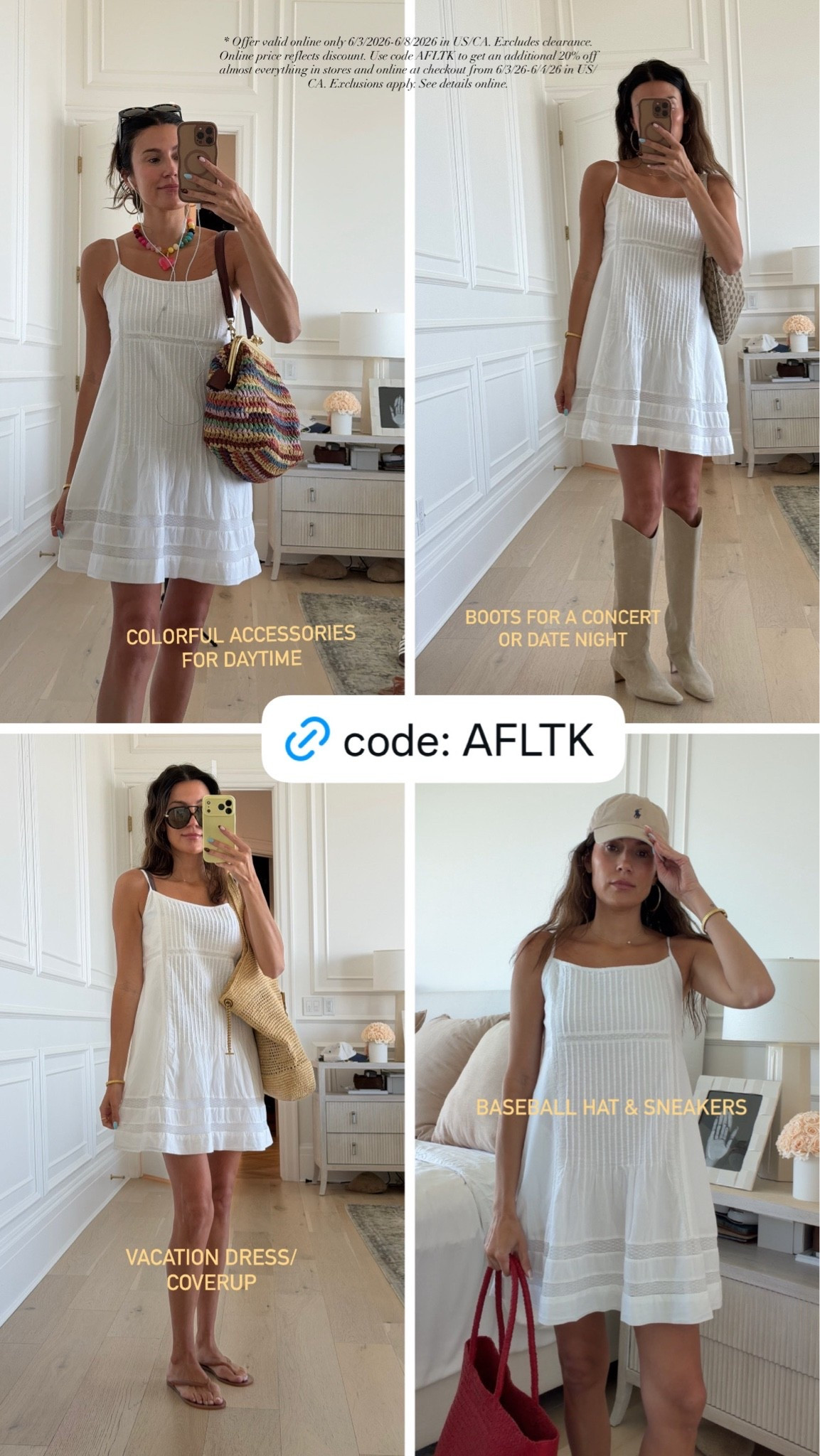#AbercrombiePartner some of my favorite dresses on sale right now at @abercrombie  ✨ use code AFLTK for extra 20% off!

Offer valid online only 6/3/2026-6/8/2026 in US/CA. Excludes clearance. Online price reflects discount.

Use code AFLTK to get an additional 20% off almost everything in stores and online at checkout from 6/3/26-6/4/26 in US/CA. Exclusions apply. See details online.

#LTKSaleAlert #LTKSeasonal #LTKOver40