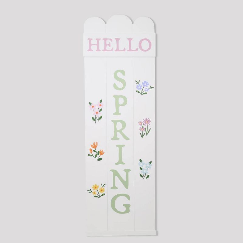 Reversible 'Hello Spring' & 'Happy Easter' Porch Leaners and Greeters Sign - Spritz™ | Target