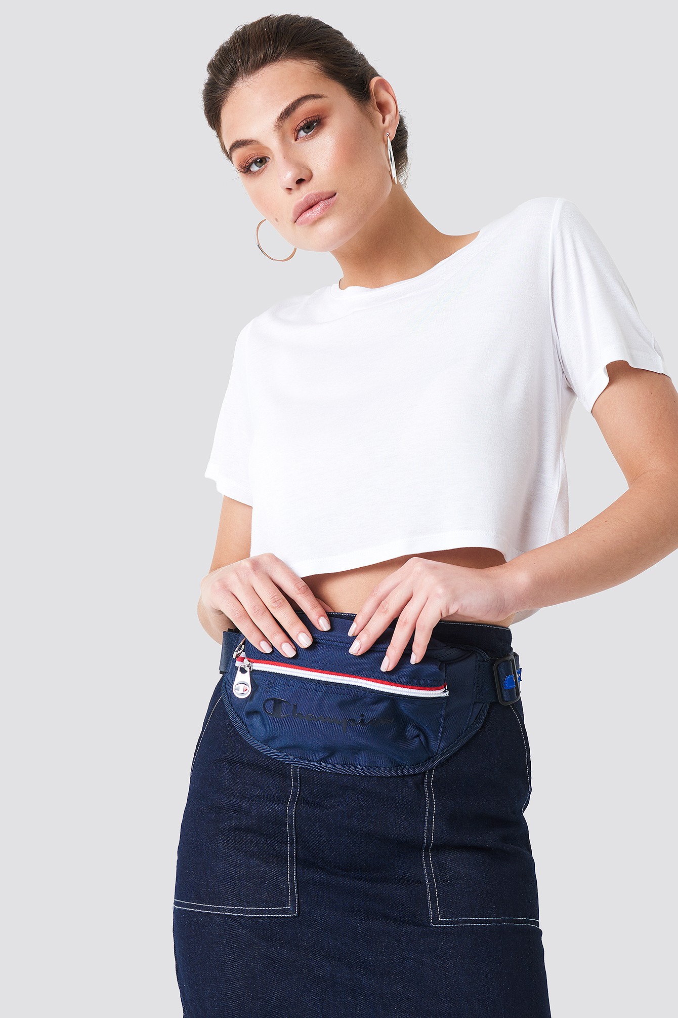 Viscose Cropped Tee | NA-KD Global