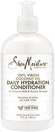 Sheamoisture Daily Hydrating Conditioner For All Hair Types 100% Virgin Coconut Oil Sulfate-Free ... | Amazon (US)