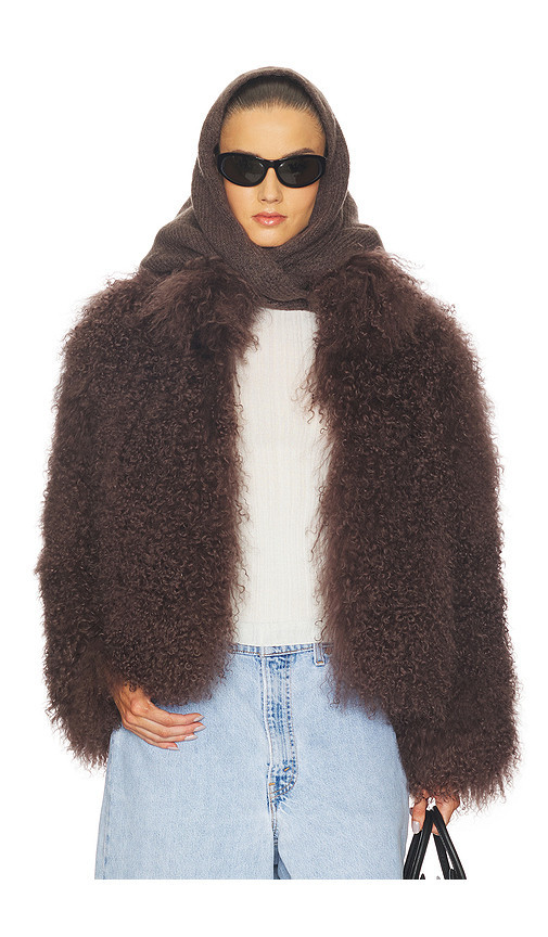 LAMARQUE BLOUSON BIANCA en Brown. Taille M. Also en . | Revolve Clothing (Global)