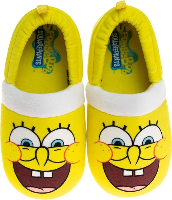 Nickelodeon Paw Patrol and Sponge Bob Squarepants - Toddler Boys Chase and Marshall House Shoes -... | Amazon (US)