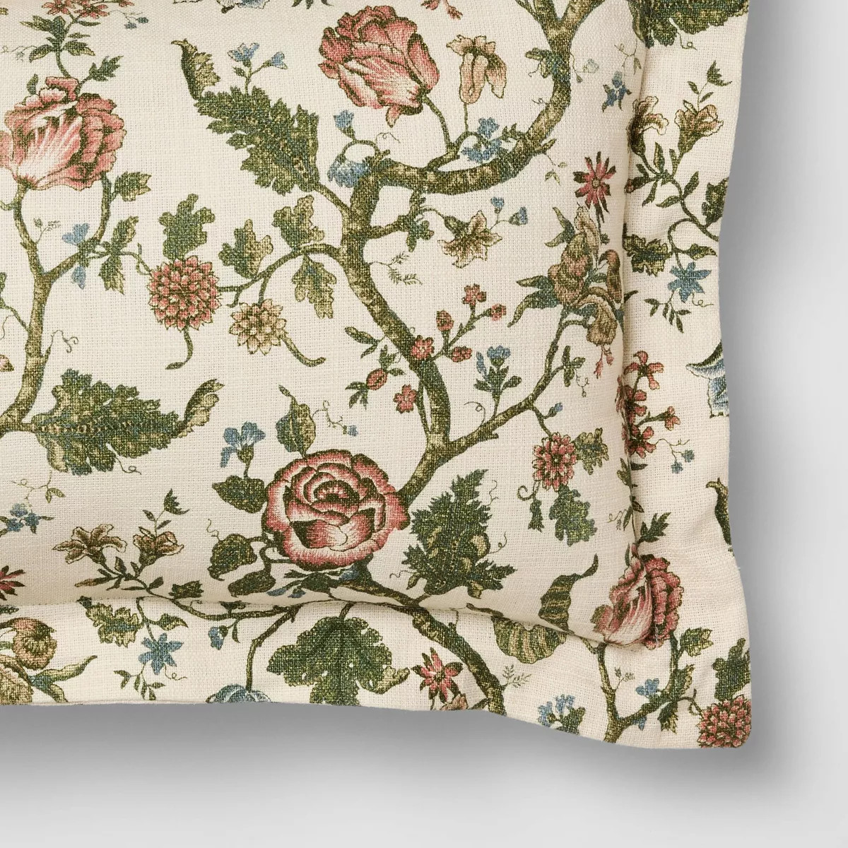 Lumbar Allover Floral w/ Flange Multi Color  - Threshold™ Designed with Studio McGee | Target