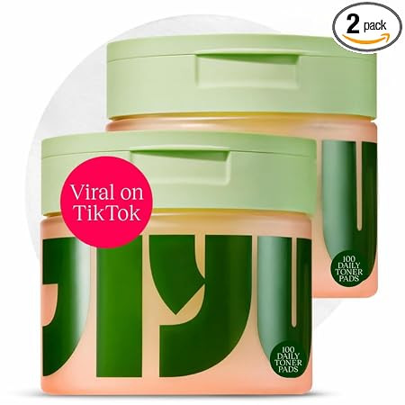 Toning Polish Pads - Korean Skincare for Dark Spots, Wrinkles & Dull Skin - Hydrating Facial Trea... | Amazon (US)