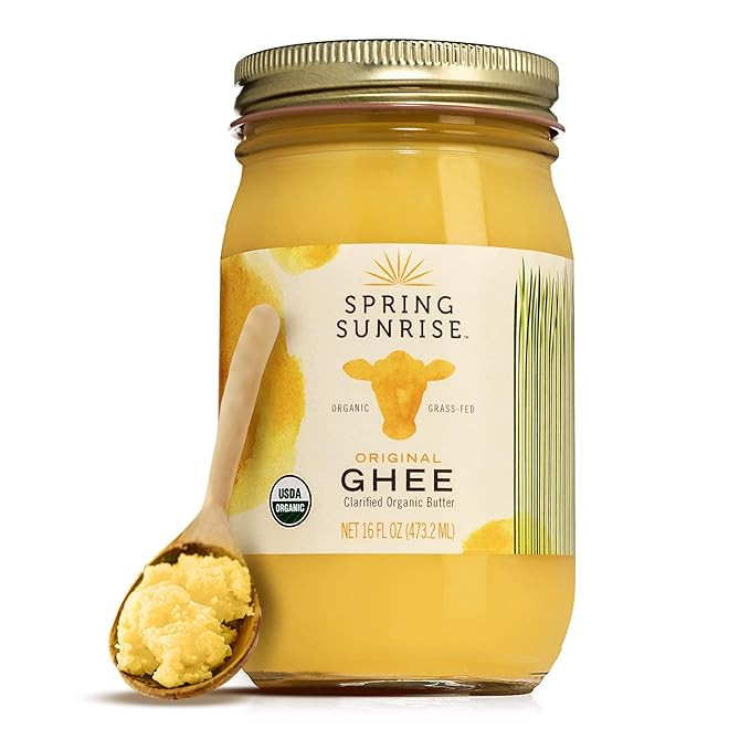 Spring Sunrise Grass-Fed Organic Ghee 16 oz Keto & Paleo Non-GMO | Amazon (US)