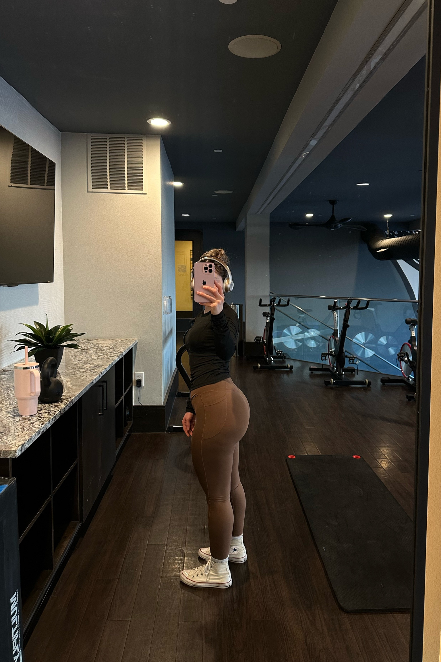 Love this top and leggings. These are definitely squat proof.🤎 

#LTKU #LTKfitness #LTKSpringSale