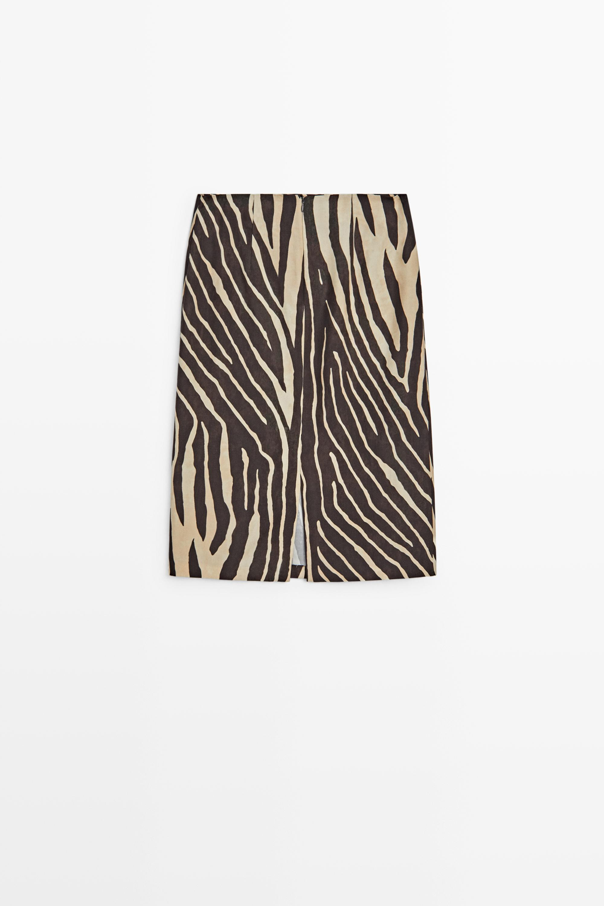 Flowing tube skirt | Zara Canada