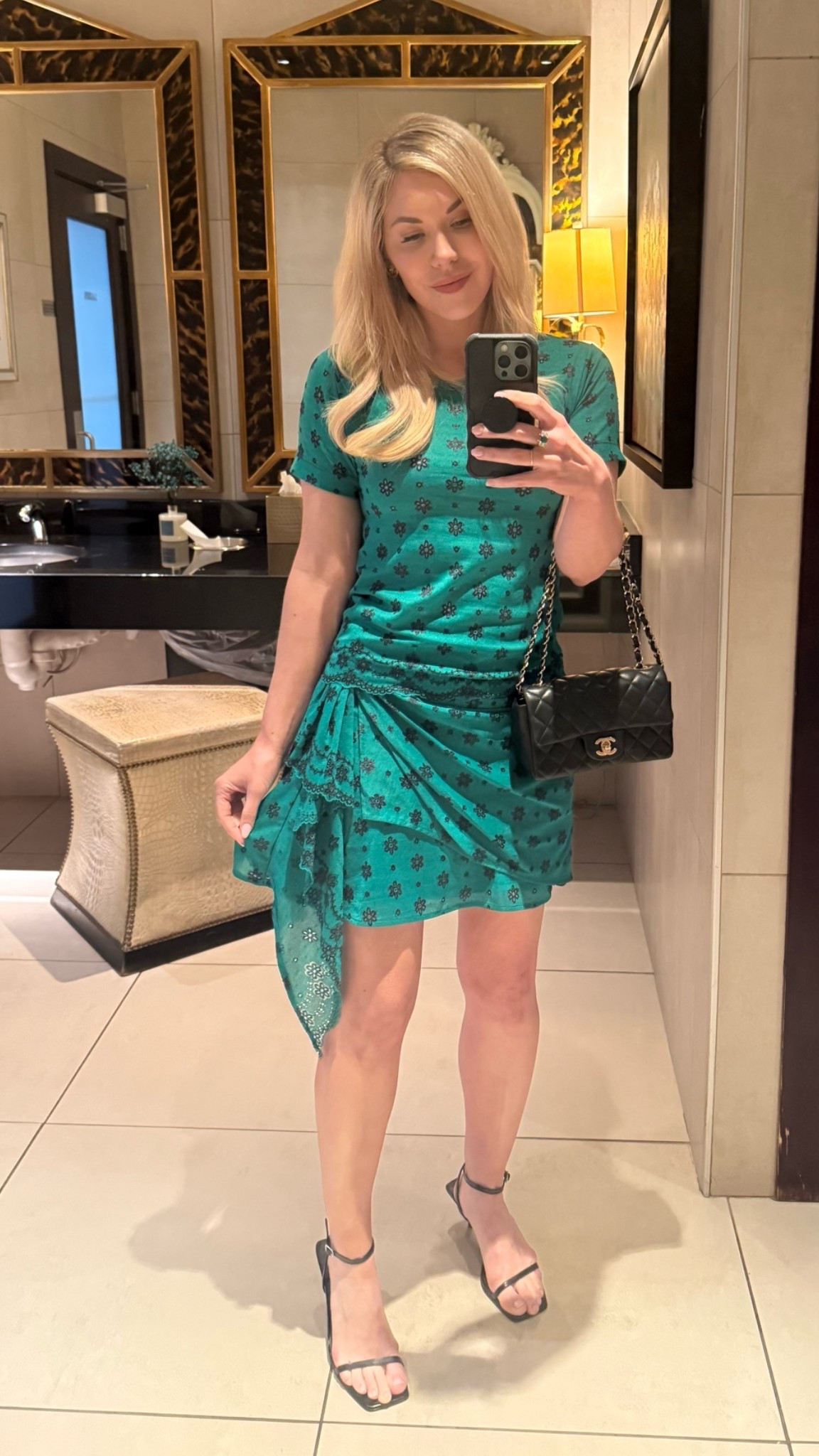 What I wore for our anniversary. This skirt keeps coming in and out of stock  so don’t give up!