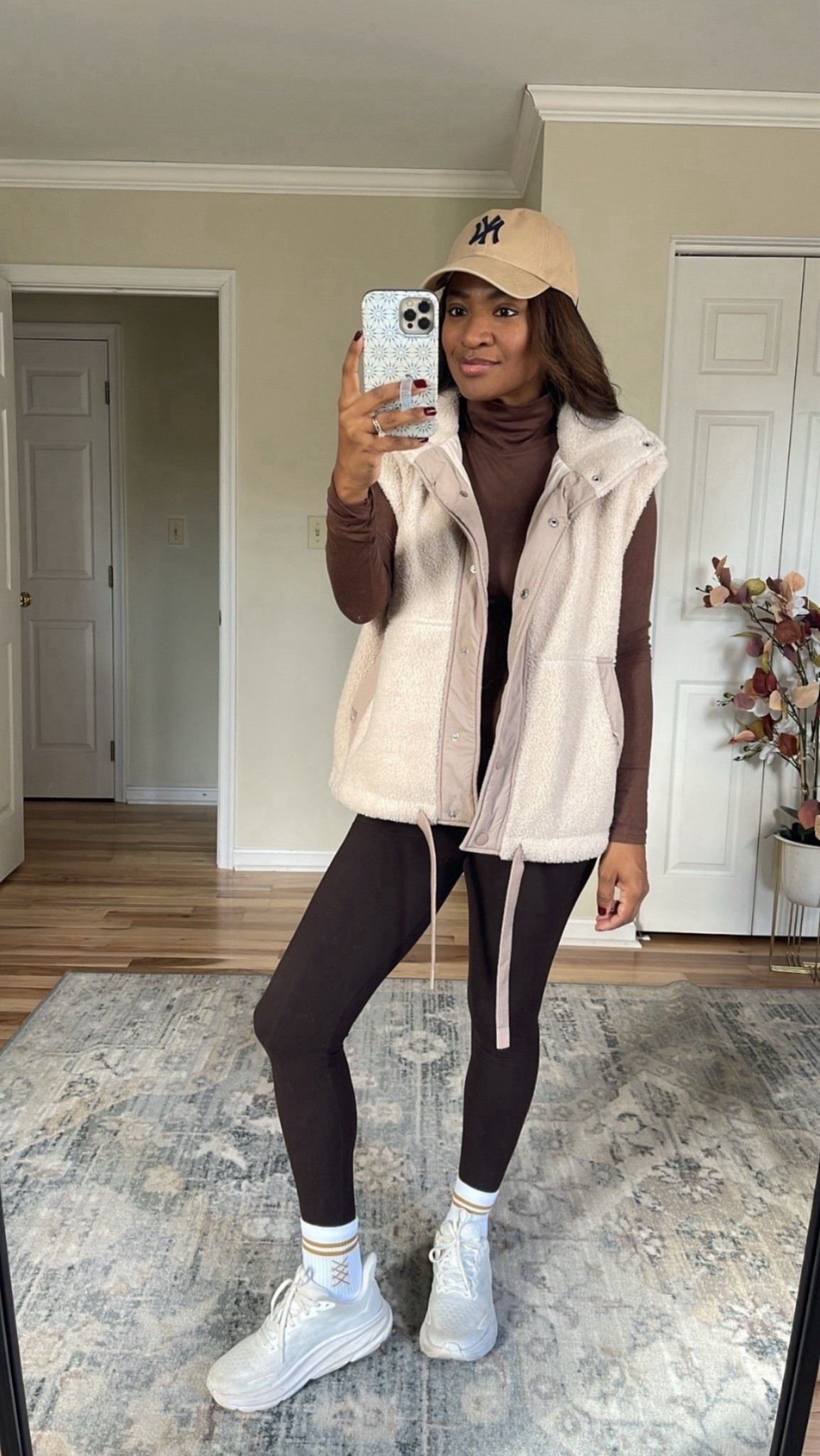 Wearing the vest in a small. From Target!

L #ltkfindsunder50 #ltkover40 #ltkfindsunder100