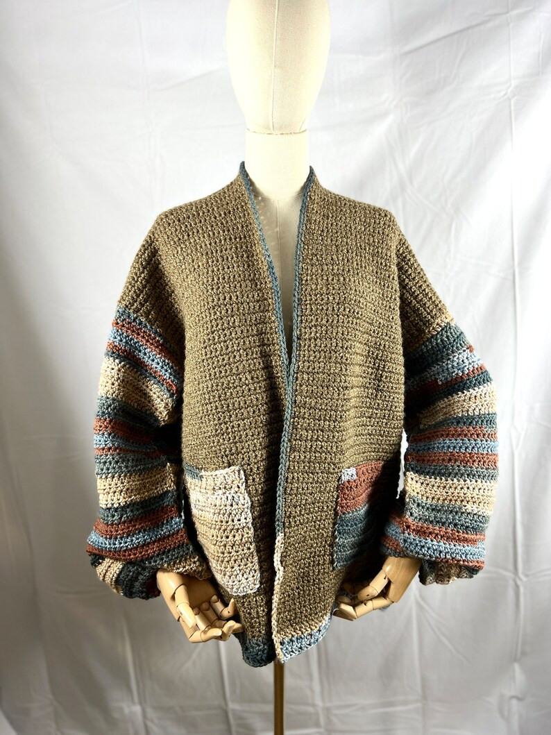 Taylor Swift Evermore Handmade Cardigan. Size L/XL Eras Tour - Etsy | Etsy (US)