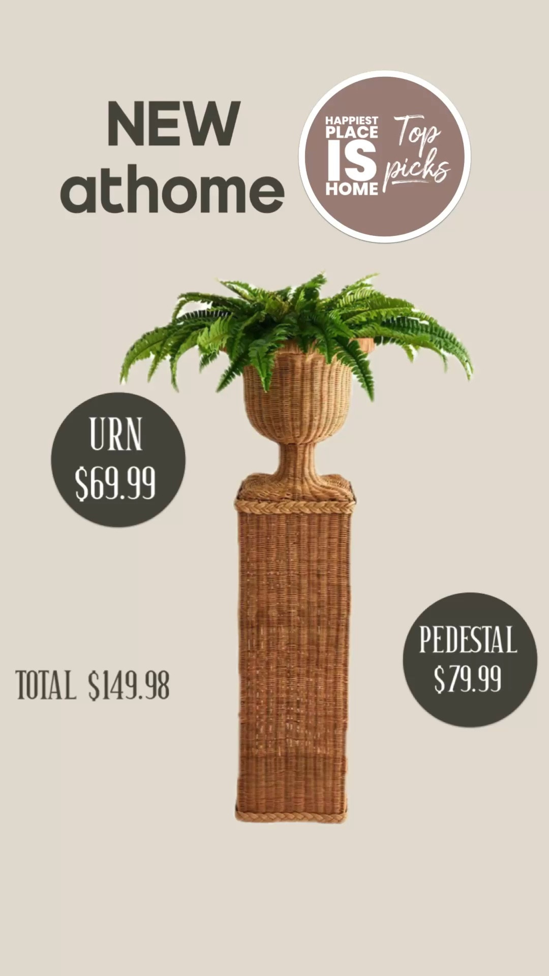 at home Interior Design Find
New!

#LTKSeasonal #LTKHome