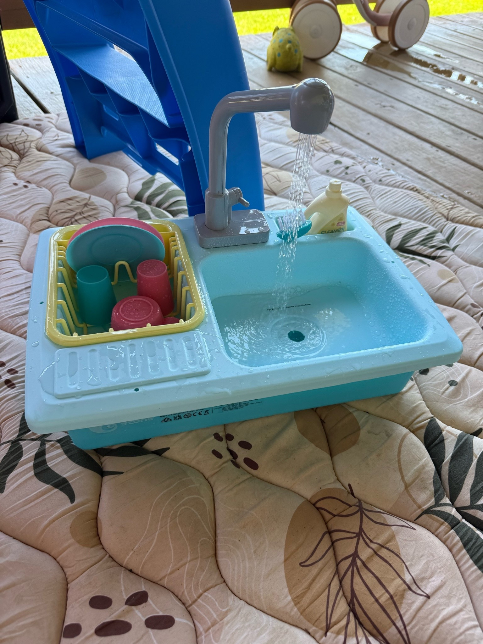 Perfect summer toy for toddlers! Cheap, easy to store, and allows water play without making a huge mess. My 14 month old loves to “wash” the dishes 

#summertoys #outdoortoys #watertable #toddlertoys

#LTKBaby #LTKKids #LTKmomlife