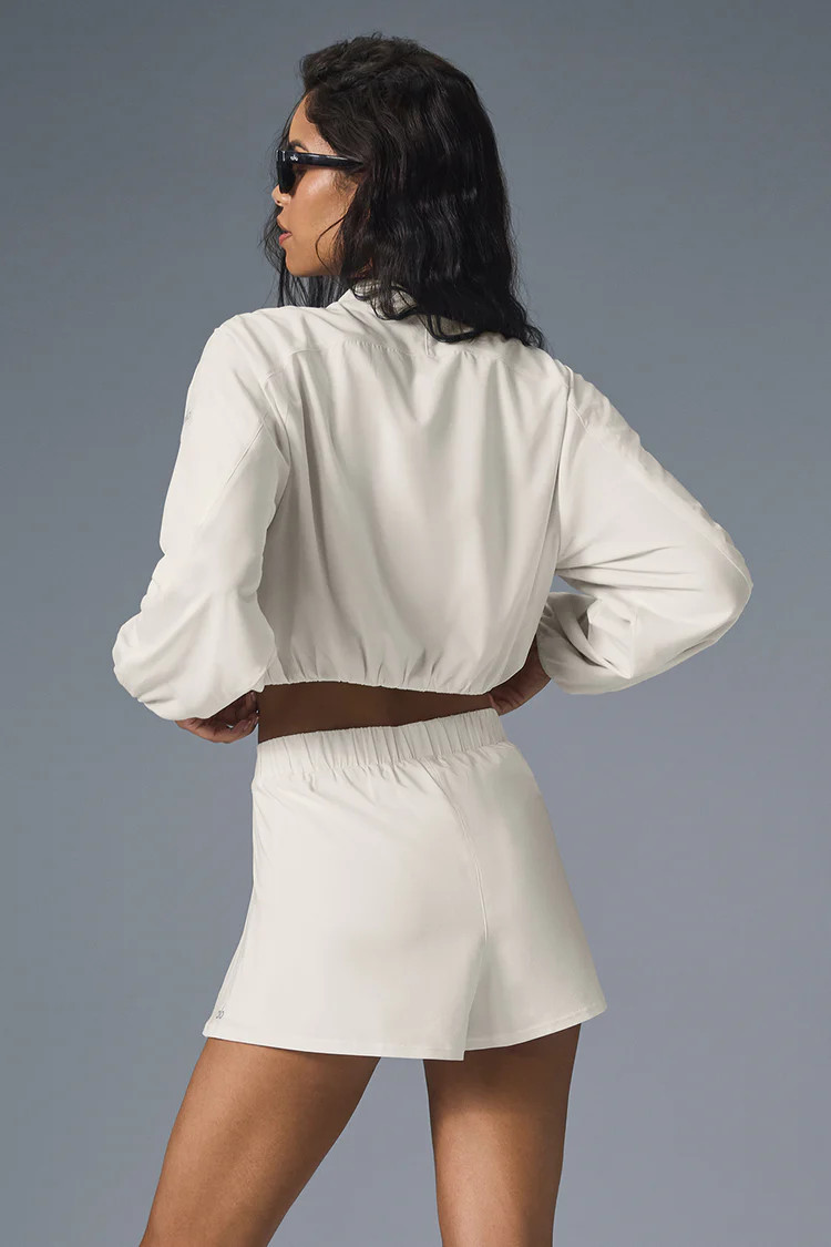 Tiebreaker Jacket - Ivory | Alo Yoga (US)