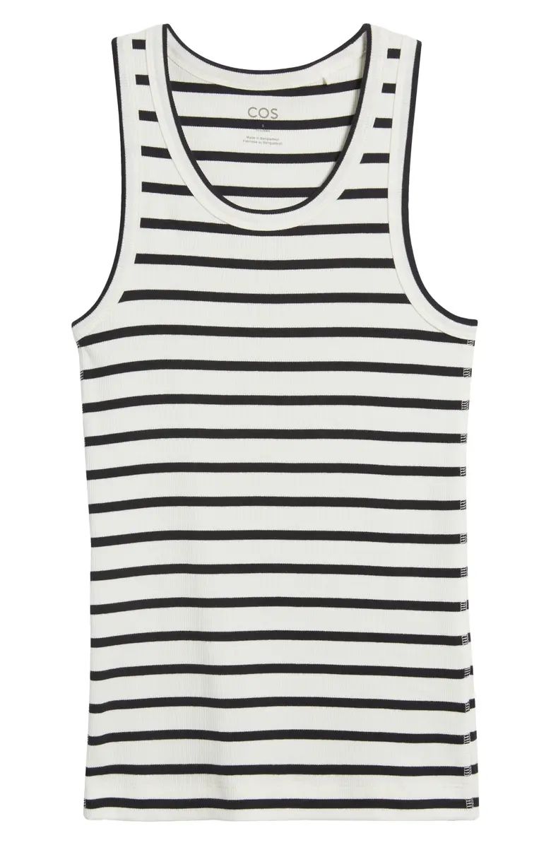 COS Stripe Rib Tank | Nordstrom | Nordstrom