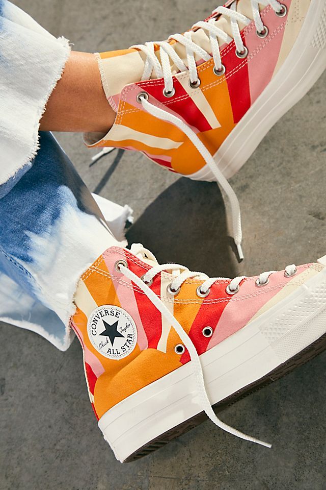 Chuck Taylor All Star Lift Sunrise Sneakers | Free People (Global - UK&FR Excluded)