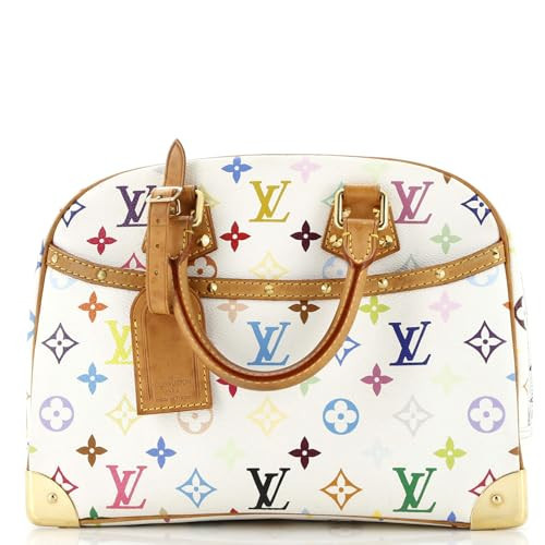 Louis Vuitton, Pre-Loved Trouville Handbag Monogram Multicolor, White | Amazon (US)