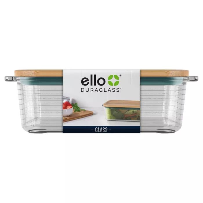 Ello 5 Cup Glass with Wood | Target