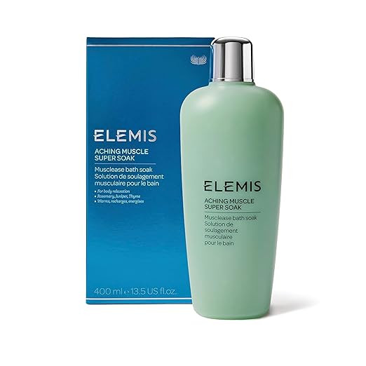 ELEMIS Aching Muscle Super Soak 400ml, Natural Bath Milk Soak To Ease Muscle Aches & Tension | Amazon (US)