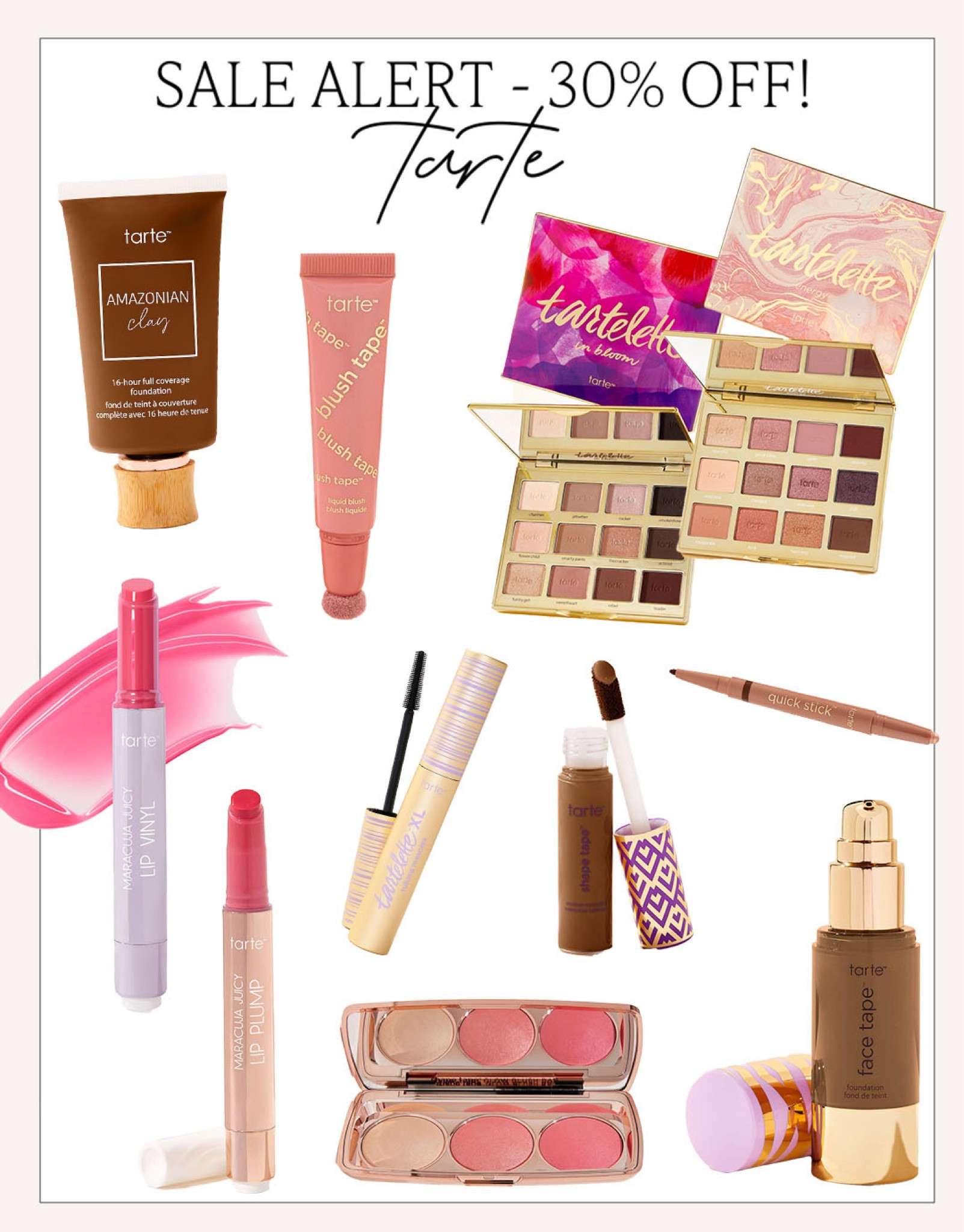 30% off everything during the Tarte friends and family sale! 

#tarte



#LTKbeauty #LTKsalealert #LTKfindsunder50