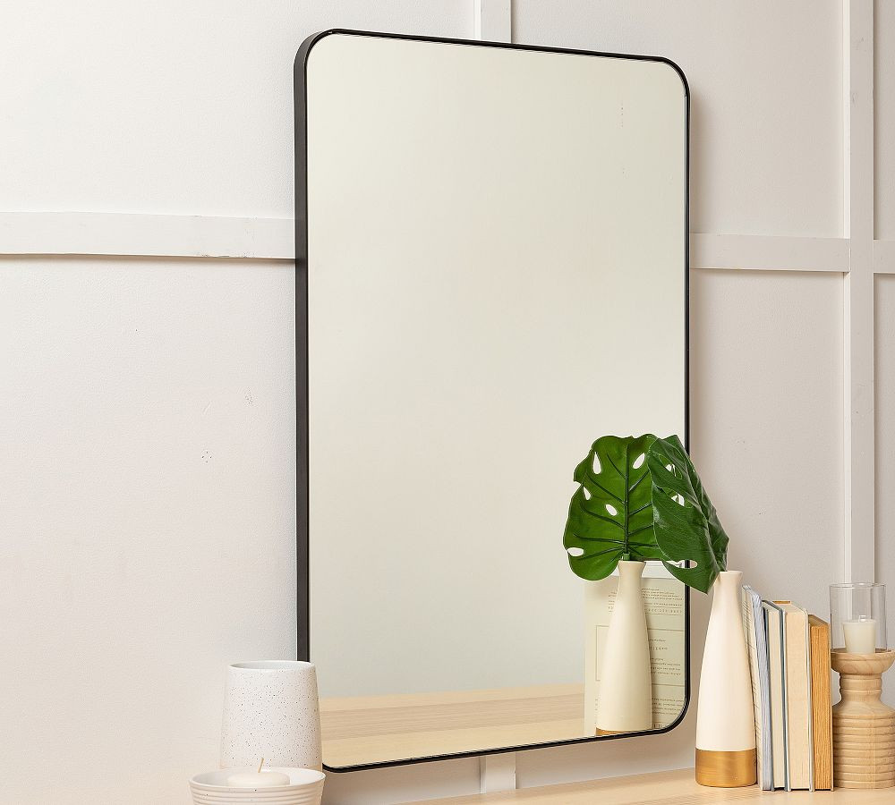Slim Profile Rounded Edge Mirror | Pottery Barn (US)