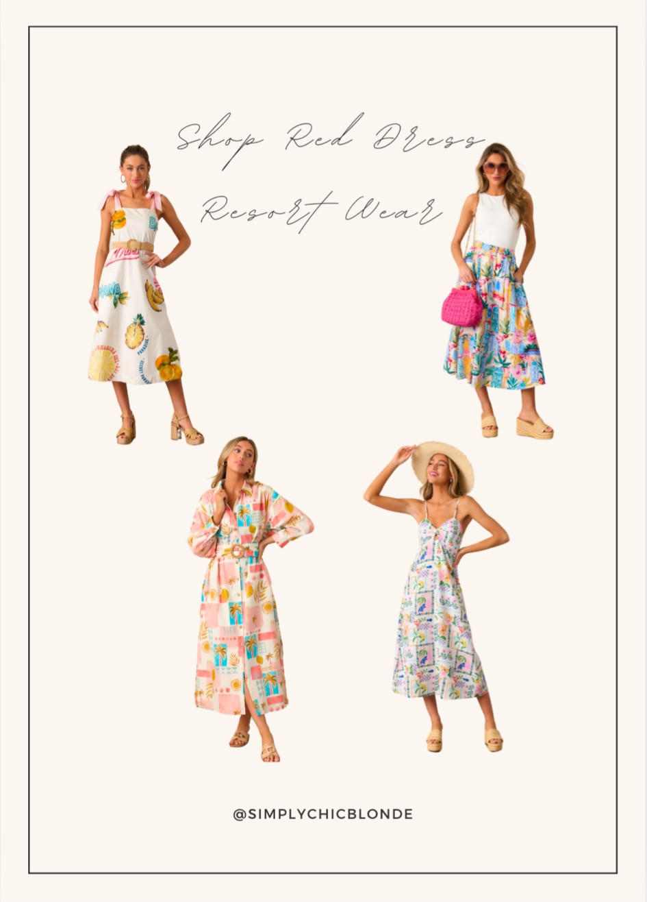 shop red dress  resort wear. vacation dress 

#LTKSeasonal #LTKBeauty #LTKStyleTip