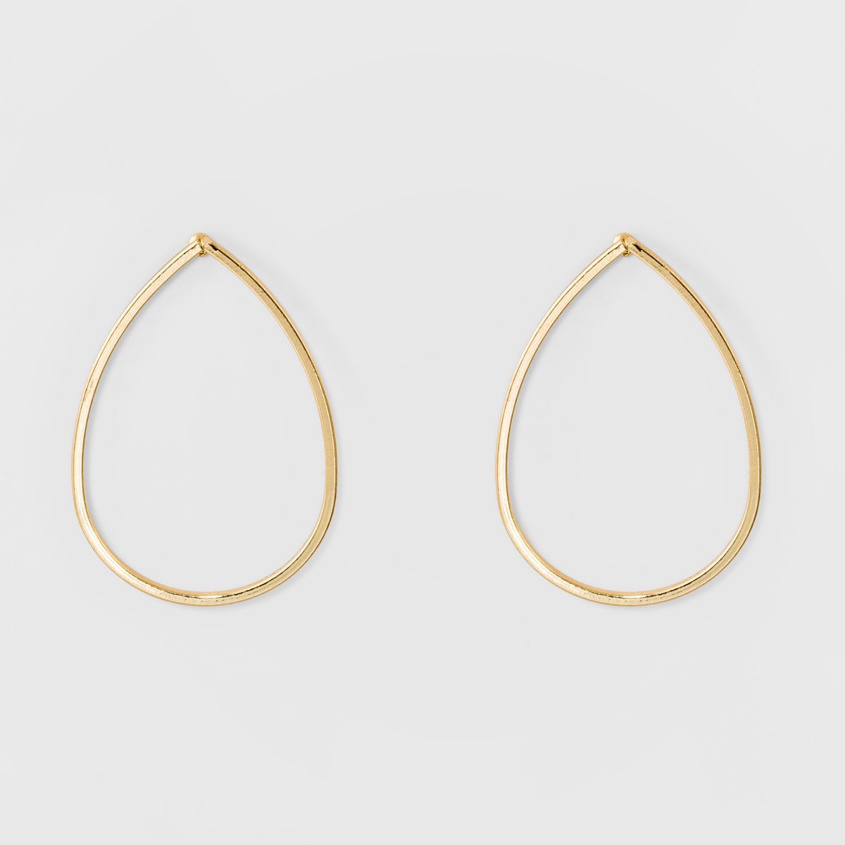 Metal Drop Earrings - A New Day™ Gold | Target