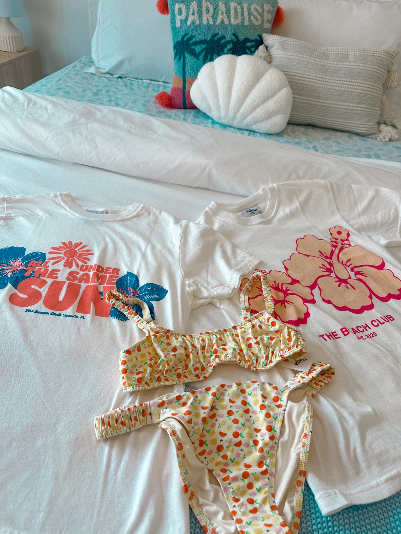 The beach club newest citrus scrunch bikini + the cutest tees 🌺 💖

#LTKSwim #LTKFindsUnder100 #LTKSeasonal