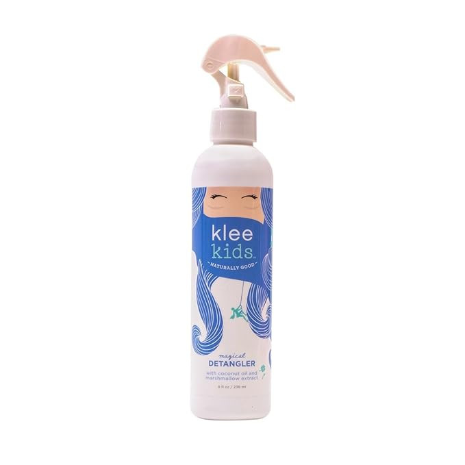 Luna Star Naturals Klee Kids Magical Detangler with Coconut Oil and Marshmallow Extract, 8 Ounce | Amazon (US)
