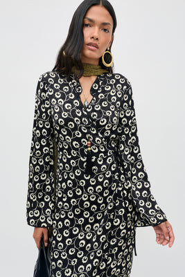 Cindy  -  Wishing Floral Black | Rixo