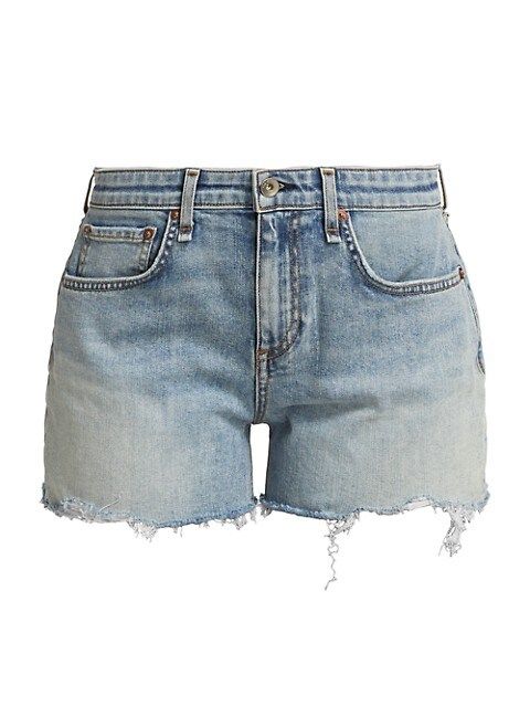 Dre Low-Rise Denim Shorts | Saks Fifth Avenue