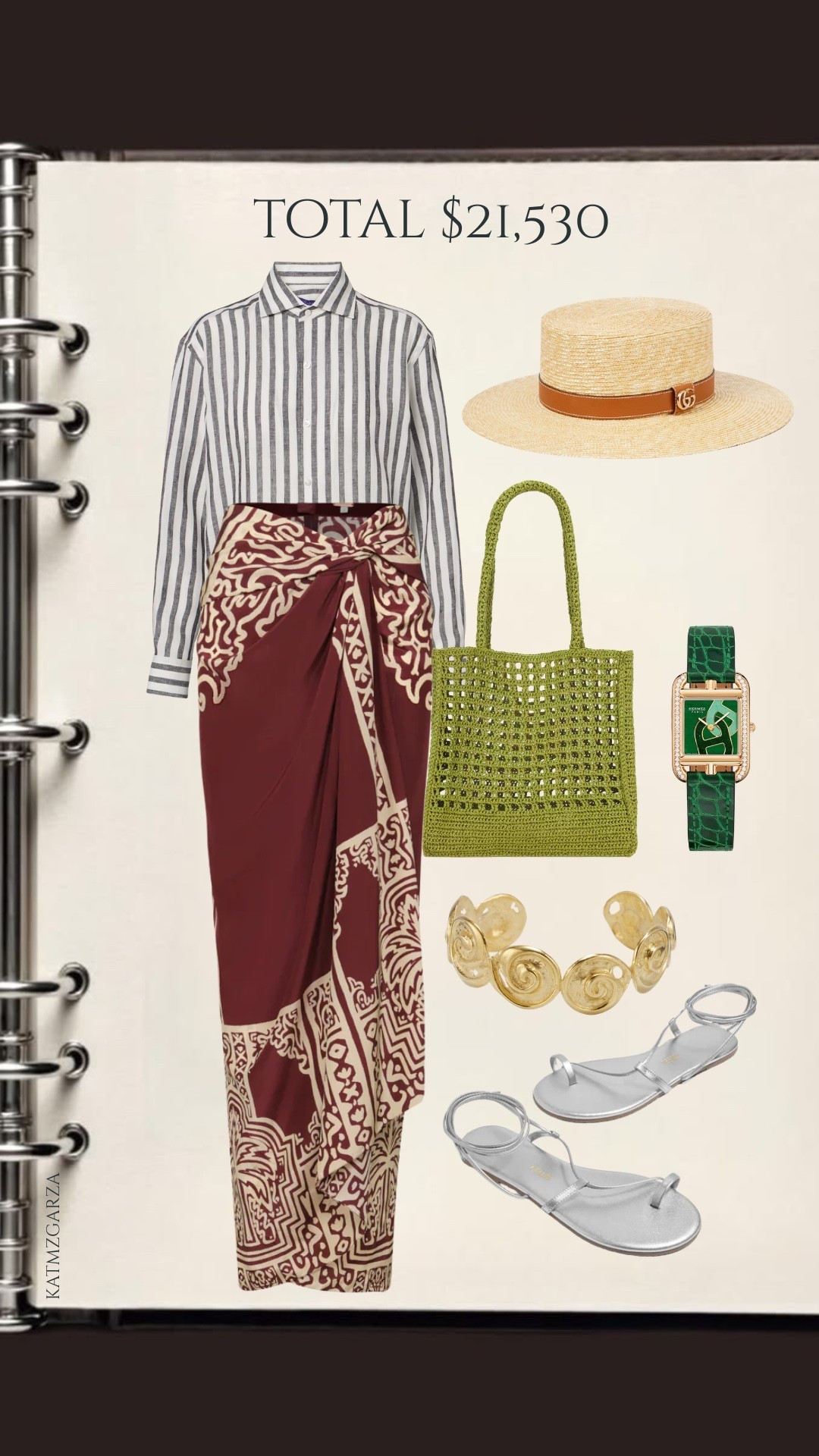 look 1/3 stole the look ep:2 Maria de la Orden inspired late summer look 

 