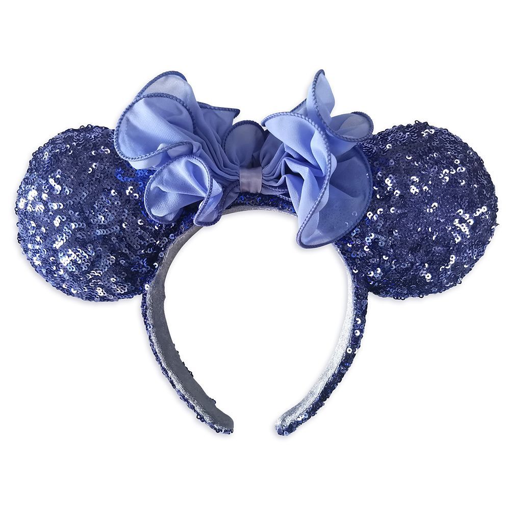 Minnie Mouse Sequined Ear Headband – Iris | Disney Store