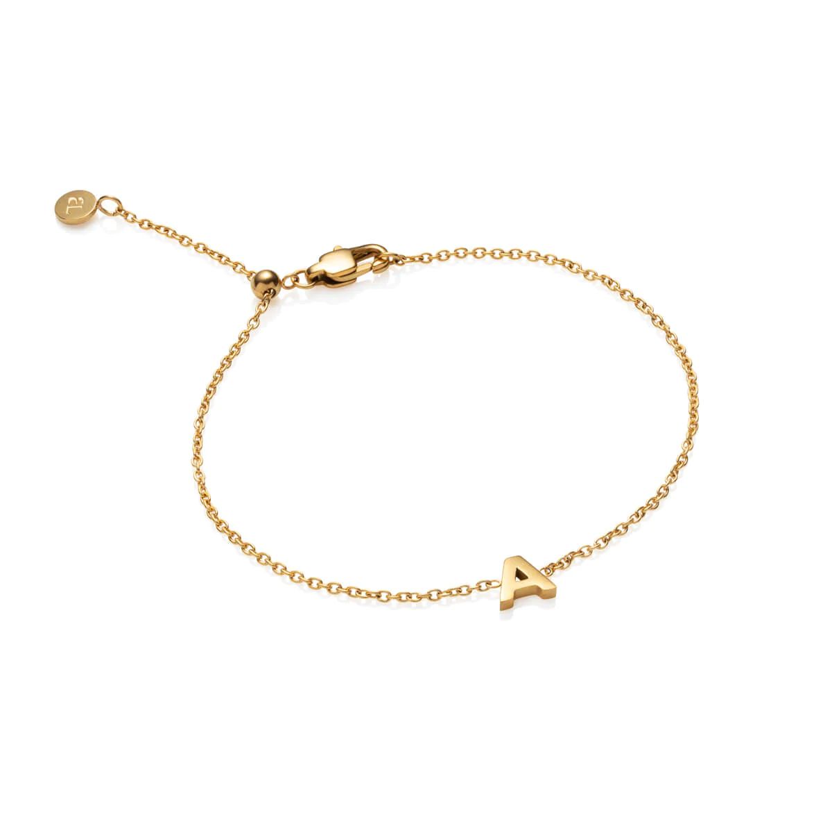 Initial Bracelet (Gold) | Abbott Lyon