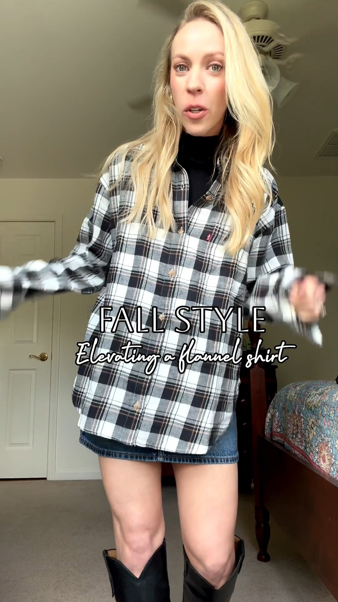How to elevate a flannel shirt for a western chic fall outfit - my shirt is 40% off for members! @levi

#LTKgrwm #LTKSaleAlert #LTKSeasonal