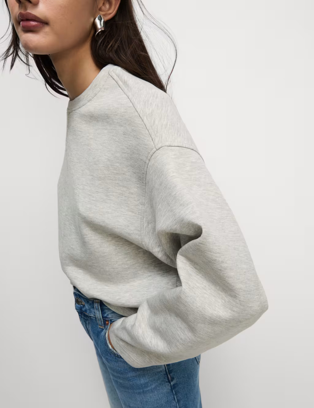 Jersey Textured Sweatshirt | Marks & Spencer (UK)