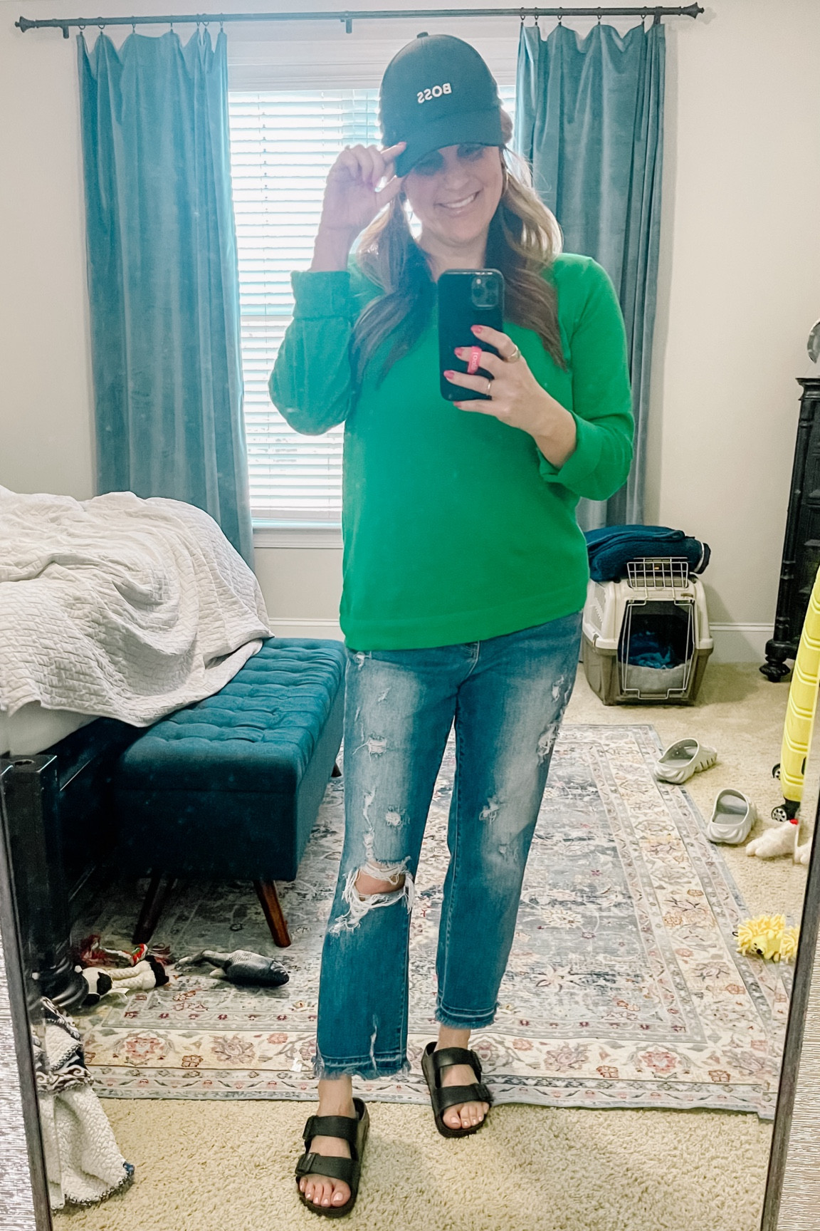 This thin sweater like t shirt is PERFECT for spring! I’m placing an order today for more colors! Fits true to size! 

#LTKSeasonal #LTKSpringSale #LTKover40