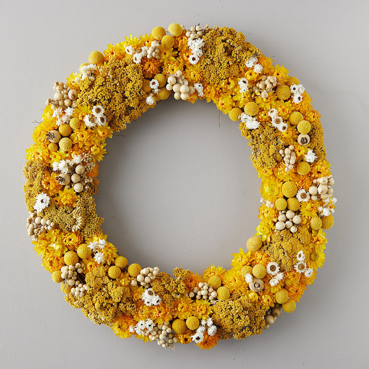 Yellow Monochrome Wreath | Terrain
