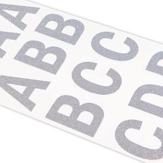 Silver Glitter Alphabet Stickers by Recollections™ | Michaels Stores