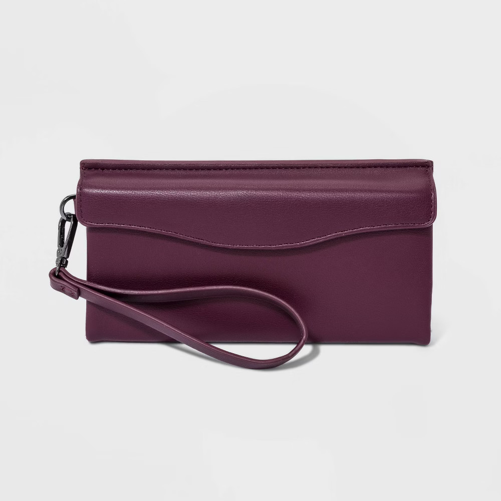 Flap Pouch with Folded Double Interior Wristlet - A New Day™ | Target